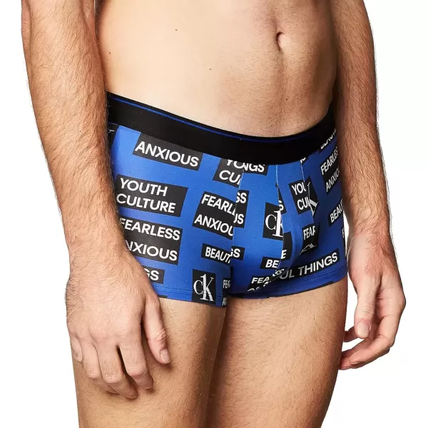 imageCalvin Klein Mens Micro Stretch 5Pack Low Rise TrunkCulture Logo Print