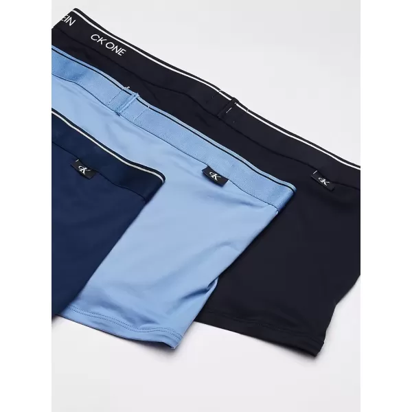 imageCalvin Klein Mens Micro Stretch 5Pack Low Rise TrunkPerthShorelineAzure