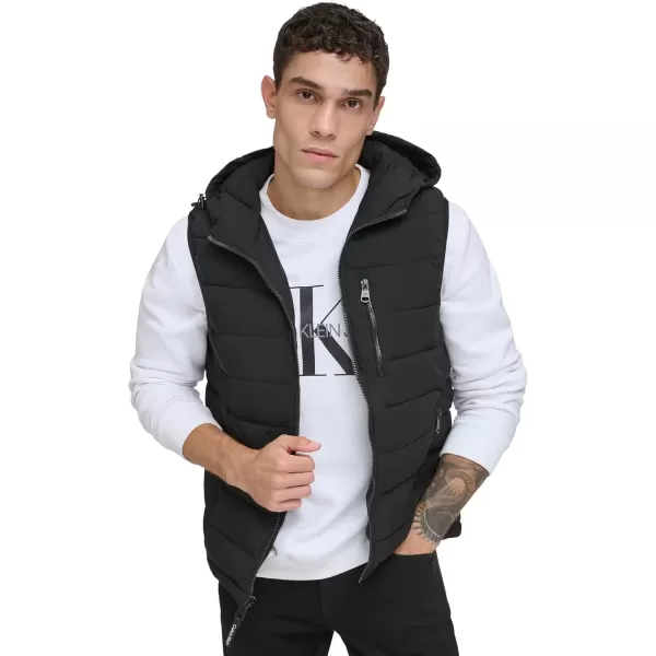 imageCalvin Klein Mens Puffer VestEbony