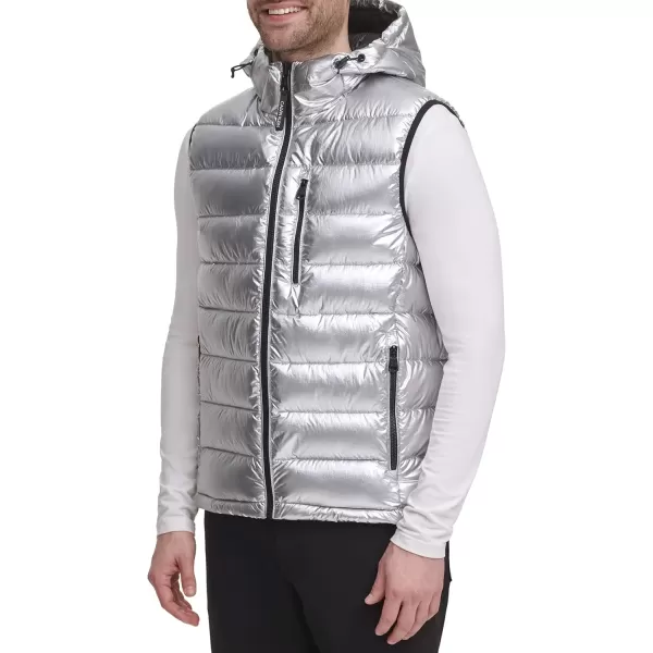 imageCalvin Klein Mens Puffer VestSilver