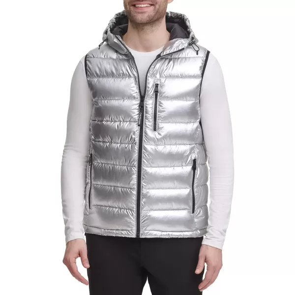 imageCalvin Klein Mens Puffer VestSilver