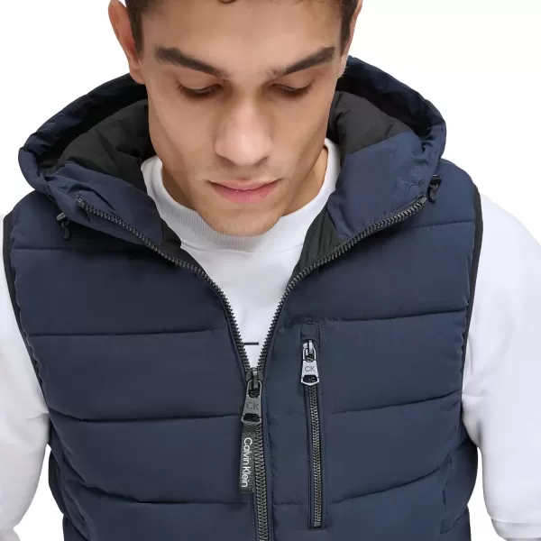 imageCalvin Klein Mens Puffer VestTrue Navy