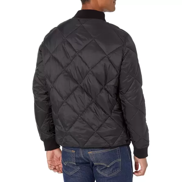 imageCalvin Klein Mens Reversible Diamond Quilted JacketReversible Black