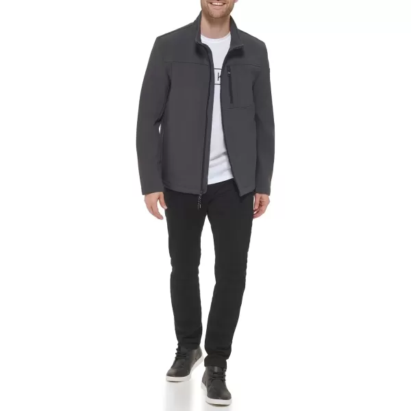 imageCalvin Klein Mens Water Resistant Windbreaker Jackets for Men Standard and Big and TallSoft Shell Iron