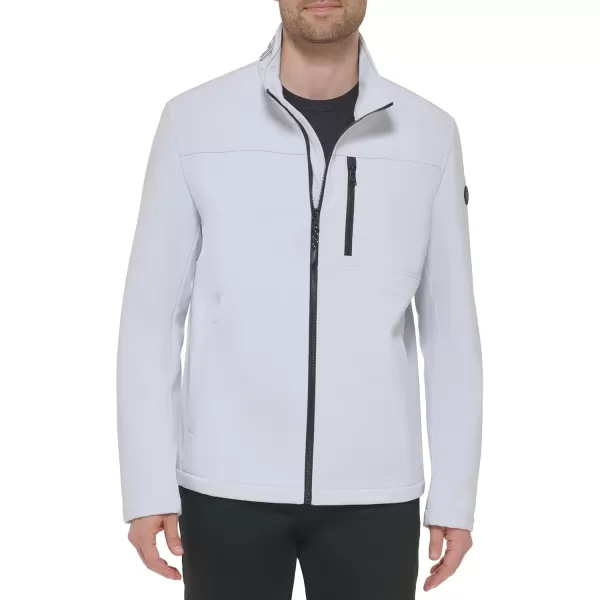 imageCalvin Klein Mens Water Resistant Windbreaker Jackets for Men Standard and Big and TallSoft Shell White