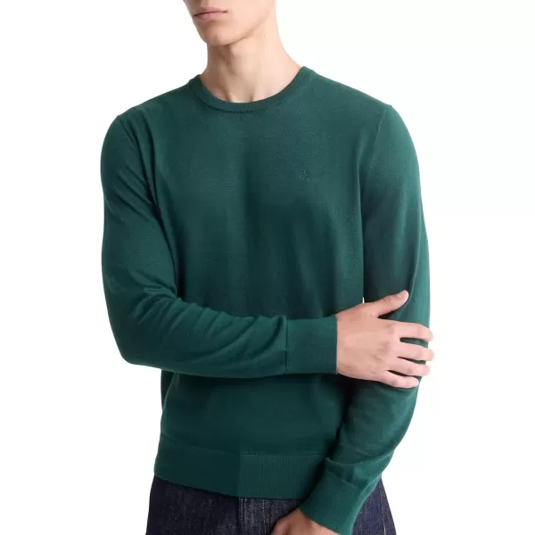 imageCalvin Klein Mens Extra Fine Merino Wool SweaterSea Moss