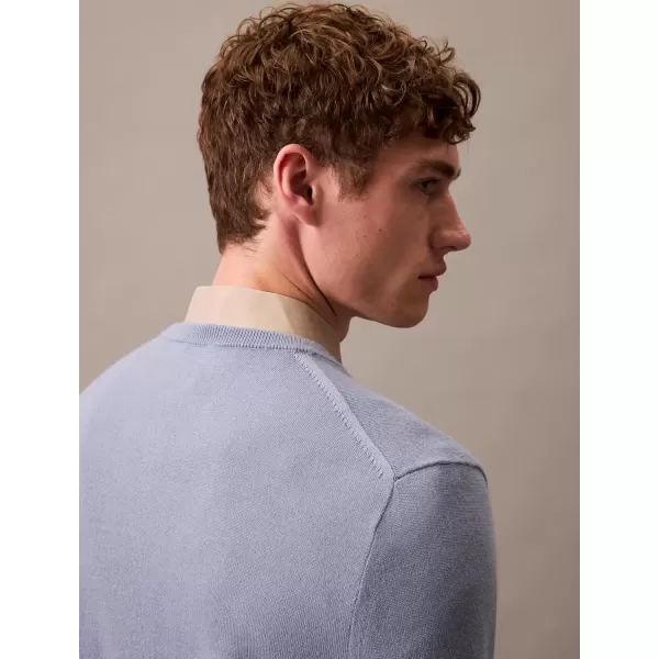 imageCalvin Klein Mens Extra Fine Merino Wool SweaterTroposphere