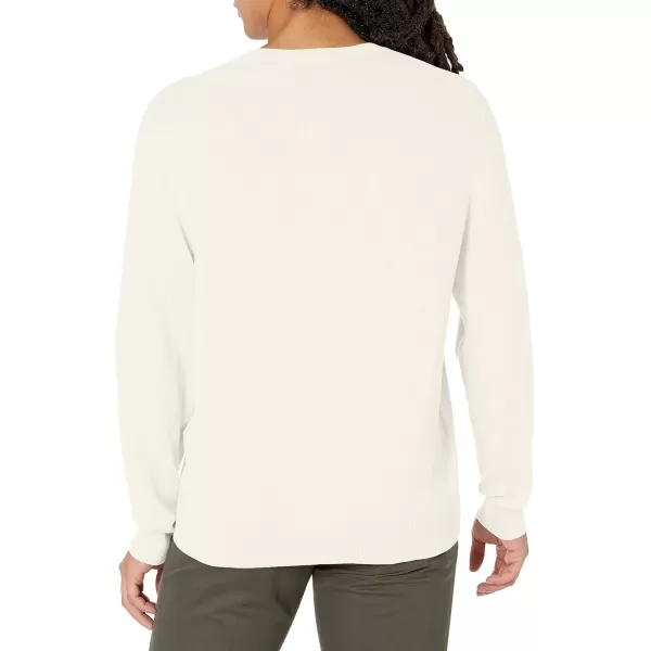 imageCalvin Klein Mens Smooth Cotton Crewneck SweaterEgret