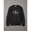 imageCalvin Klein Mens Monogram Logo Crewneck SweatshirtBlack Beauty