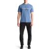 imageCalvin Klein Mens Monogram Logo Crewneck TShirtBlue Horizon