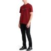 imageCalvin Klein Mens Monogram Logo Crewneck TShirtWinery