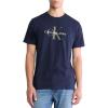 imageCalvin Klein Mens Monogram Logo Crewneck TShirtDark Sapphire