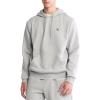 imageCalvin Klein Mens Monogram Logo Fleece HoodieHeroic Grey Heather