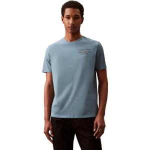 imageCalvin Klein Mens Graphic TeesBlue Beam