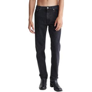 imageCalvin Klein Mens Tapered Stretch JeansCk Essential Black