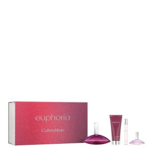 imageCalvin Klein Euphoria Eau de Parfum  Chypre Womens Perfume  With Notes of Pomegranate Black Orchid Lotus Blossom ampamp Mahogany Wood  Luxury Perfumes for Women  Long Lasting Fragrance4Pc Set