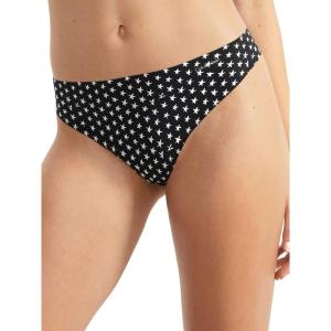 imageCalvin Klein Womens Invisibles Seamless Thong Panties 3 PackStar Stamp WhiteBeechwoodRed Carpet
