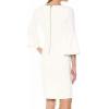 imageCalvin Klein Womens Peplum Sheath DressWhite