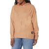 imageCalvin Klein Jeans Womens Long Puff Sleeve Hooded SweaterWheat Grain
