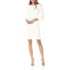 imageCalvin Klein Womens Peplum Sheath DressWhite