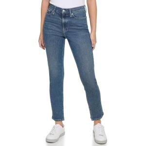 imageCalvin Klein Womens Mid Rise Boyfriend DenimHybrid