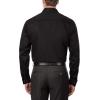 imageCalvin Klein Mens Non Iron Slim Fit Herringbone French Cuff Dress ShirtBlack