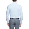 imageCalvin Klein Mens Non Iron Slim Fit Herringbone French Cuff Dress ShirtBlue Breeze