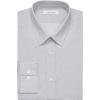 imageCalvin Klein Mens Non Iron Slim Fit Herringbone French Cuff Dress ShirtGrey Multi