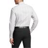 imageCalvin Klein Mens Non Iron Slim Fit Herringbone French Cuff Dress ShirtGris