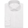 imageCalvin Klein Mens Non Iron Slim Fit Herringbone French Cuff Dress ShirtMulti Beige