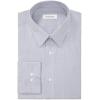 imageCalvin Klein Mens Non Iron Slim Fit Herringbone French Cuff Dress ShirtMulti Navy