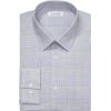 imageCalvin Klein Mens Non Iron Slim Fit Herringbone French Cuff Dress ShirtPersian Blue