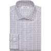 imageCalvin Klein Mens Non Iron Slim Fit Herringbone French Cuff Dress ShirtPink Mutli