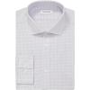 imageCalvin Klein Mens Non Iron Slim Fit Herringbone French Cuff Dress ShirtPurple