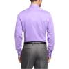 imageCalvin Klein Mens Non Iron Slim Fit Herringbone French Cuff Dress ShirtPurple Dusk
