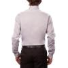 imageCalvin Klein Mens Non Iron Slim Fit Herringbone French Cuff Dress ShirtSmoke