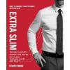 imageCalvin Klein Mens Non Iron Slim Fit Herringbone French Cuff Dress ShirtStream