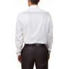 imageCalvin Klein Mens Non Iron Slim Fit Herringbone French Cuff Dress ShirtWhite