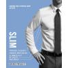 imageCalvin Klein Mens Slim Fit Non Iron Stretch Solid Dress ShirtEnglish Rose