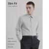 imageCalvin Klein Mens Slim Fit Non Iron Stretch Solid Dress ShirtEnglish Rose