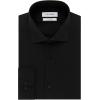 imageCalvin Klein Mens Slim Fit Non Iron Stretch Solid Dress ShirtJet Black