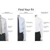 imageCalvin Klein Mens Slim Fit Non Iron Stretch Solid Dress ShirtWhite