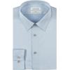 imageCalvin Klein Mens Slim Fit NonIron Herringbone Dress ShirtBlue