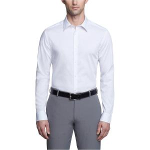 imageCalvin Klein Dress Shirts Slim Fit Non Iron SolidWhite