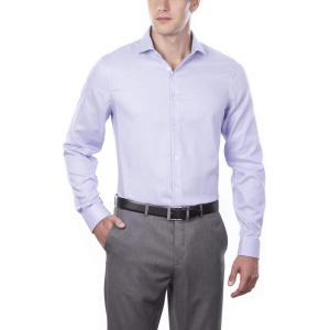 imageCalvin Klein Mens Slim Fit Non Iron Stretch Solid Dress ShirtSoft Lilac