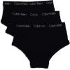 imageCalvin Klein Boys Little Modern Cotton Assorted Briefs Underwear 3 PackBlack