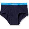 imageCalvin Klein Boys Little Modern Cotton Assorted Briefs Underwear 3 PackBlack IrisBlue