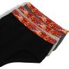 imageCalvin Klein Boys Little Modern Cotton Assorted Briefs Underwear 3 PackBlack Logo Tie DyeCastle RockLunar Rock