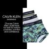 imageCalvin Klein Boys Little Modern Cotton Assorted Briefs Underwear 3 PackBlue and Grey Stripe  Blue Bell  Heather Grey