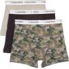 imageCalvin Klein Boys Little Modern Cotton Assorted Briefs Underwear 3 PackCamoBlackGrey